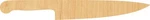 Knife Laser Shape Supply - Woodcraft. Fixed Price $48.53.
