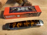 Marbles Imitation Tortoise Trapper 4 1/8" Pocket Knife MR719. Fixed Price $18.98.
