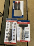 3 Warner 12-IN-1 Painter's Blade + Glass- Tile Scraper Set Two Putty Knives Fs. Fixed Price $45.50.