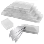 Romeda 100 Pcs Utility Knife Blade, SK5 High Carbon Steel Box Cutter Blades. Fixed Price $13.32.