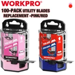 Workpro SK5 Utility Knife Blades 100-PACK Replacement W/dispenser. Fixed Price $18.99.