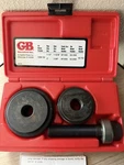 KOM-152 Mechanical K.o. Punch Set 1-1/2" To Gb Gardner Bender. Fixed Price $70.00.