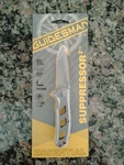(1) New Guidesman "suppressor 2" Folding Knife Drop Point Frame Lock 8CR Steel. Fixed Price $18.99.