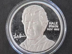 Hale Irwin Silver Round Golf Pga Tour Partner's Club H.o.f. D6418. Fixed Price $155.73.