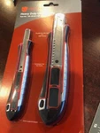 Orientools Utility Knife Box Cutters Retractable 2-PACK Set. New In Package,. Fixed Price $8.00.