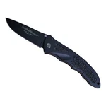 Smith & Wesson 24-7 Linerlock Pocket Knife CK35 Fold Black Handle Clip Great Con. Fixed Price $16.99.