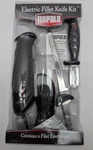 New Rapala Electric Fillet Knife Kit Bass Fish Hunt Black Stainless Steel Fork. Fixed Price $16.49.