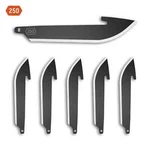 6 Outdoor Edge 2.5" Black Drop Point Replacement Blades For Razor Lite Edc. Fixed Price $14.99.