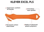 Klever Innovations 7" Safety Cutter Orange (PLS-400-30G). Fixed Price $9.99.