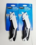 Hart Pro Grip Retractable Utility Knife HHCTUR03 3BLADES Each 2 Knives. Fixed Price $17.00.
