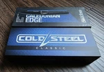 Cold Steel Caledonian Folding Knife 4.25" CPM-20CV Blade Carbon F. Handle. Fixed Price $350.00.