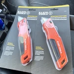 Klein Tools Retractable Utility Knife 44301 With 5 Blades Industrial Hand. Fixed Price $24.50.