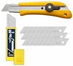 Olfa BN-L/LB10 (1118095) Combo Pack Utility Knife W/silver Blade, 10PK. Fixed Price $15.57.