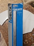Delta 22-547 12'' High Speed Steel Planer Knives, Double-edged Per Pkg. Fixed Price $24.99.