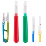 Gdminlo 5 Pieces Colorful Seam Ripper Assortment Thread Remover Kit 2 Big. Fixed Price $5.87.