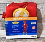 Flash Boys Costume 3T - 4T Toddler Dc Comics Muscle Chest Foam Mask Rubies New. Fixed Price $11.95.