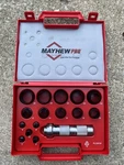 66004 Mayhew Pro Metric Hollow Punch Set. Fixed Price $285.00.