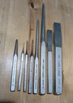 Craftsman Usa Wf 43038 - Piece Punch And Chisel Set Excellent. Fixed Price $43.00.