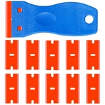 Double Edged Plastic Razor Blade Scrapers Knife With Contoured Grip For Scrap.... Fixed Price $30.18.