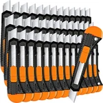 50 Pack Cutter Retractable Utility 18MM Wide Blade Cardboard Suitable .... Fixed Price $38.45.