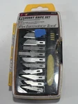 Wilmar W9170 15PC Hobby Knife Set (grnto). Fixed Price $20.00.