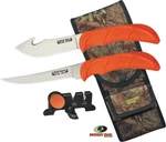 Outdoor Edge Wild Bone Stainless 5" Fixed Blade And 4" Guthook Knife Combo. Fixed Price $44.49.