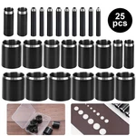 Pcs Heavy Duty Hollow Hole Punch Set 1 25MM Manual Tool For Leather Diy Craft. Fixed Price $12.23.