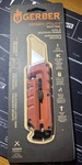 Gerber Prybrid Utility Knife Pocket Multi Tool, 8 Tools, Burnt Orange, New. Fixed Price $24.00.