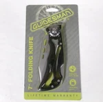 Guidesman 7" Folding Knife, Stainless Steel, New. Fixed Price $7.95.