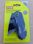Ryobi Folding Tactical Knife / Stainless Steel Blade Glass Breaker Strap Cutter. Fixed Price $24.95.