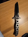 Crkt M16-10KSF Pocket Knife Frame Lock Combo Edge Tanto Blade. Fixed Price $22.00.