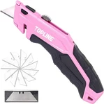 Line Retractable Pink Utility Knife, Box Cutter, Blade. Fixed Price $15.59.