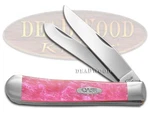 Case Xx Pink Salmon Corelon Trapper Stainless 6073PS Pocket Knife Knives. Fixed Price $99.99.
