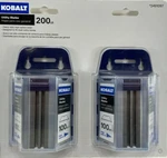 Kobalt 2491097 Carbon Steel Utility Replacement Blade 200-PACK. Fixed Price $39.95.