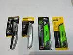 4 Nos Stanley Utility Knives Made In Usa Classic 99, Fat Max, Etc All For $30. Fixed Price $30.00.