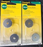 New Omnigrid 28 Mm Rotary Blades Pack 2046 Free Shipping. Fixed Price $15.00.