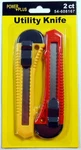 Worldwide Sales Online Power Plus Snap Off Blade Utlity Knife (2 Pack). Fixed Price $7.82.
