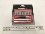 (1) New Tool Shop 16PC Hobby Knife Set - 13 Blades + Handles Crafts Wood. Fixed Price $15.90.