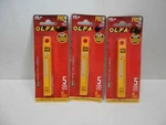 *15 Pack Olfa Pro 9MM Snap Off Blades AB-5B 1115419 Free Shipping. Fixed Price $19.99.