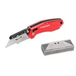 Husky Folding Utility Knife With 10 Blades. Fixed Price $6.99.