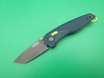 Sog Aegis At Tanto Plain Edge Assisted Folding Pocket Knife Indigo & Acid. Fixed Price $44.99.