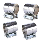 4PCS 2.5" Stainless Steel 304 Heavy Duty Exhaust Band Lap Joint Clamps. Fixed Price $22.95.
