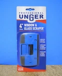 Unger Professional 4" Window & Glass Cleaning Scraper W/safety Guard 970260. Fixed Price $10.97.