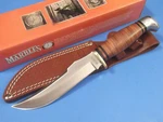Marbles MR397 Skinner Stacked Leather Fixed Blade Knife 7/8" Overall New!. Fixed Price $35.94.