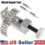 New Metal Adjustable Watch Band Strap Bracelet Link Pin Remover Repair Tool Kit. Fixed Price $5.00.
