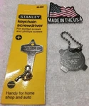 2PC Stanley 66-890 & Craftsman 94160 Key Chain Pocket Screwdriver Set "vintage. Fixed Price $32.56.