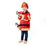 Fire Chief Costume For Role Play Dress-up Set (6 Pcs) Melissa & Doug Age 3+. Fixed Price $26.00.