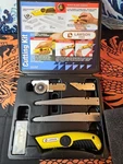 Lawson 27913 Utility Knife Quick Open Saw System Glass Cutter. Fixed Price $10.00.