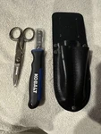 Kobalt Cable Trim-out Kit Pc Leather Pouch -boot Knife & Scissors #2564347. Fixed Price $7.99.