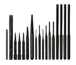Craftsman Punch & Chisel Set 17 Pc W/roll Black Oxide Usa 43162. Fixed Price $74.98.